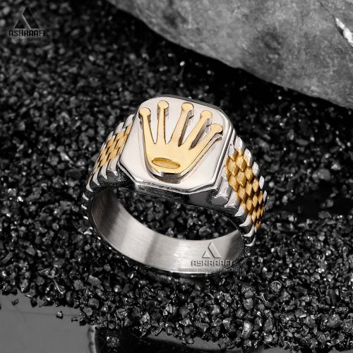 Rolex-Ring-SG2-02 انگشتر رولکس استیل