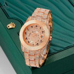 Rolex Sky Dweller F-Diamond Rg-80-02 رولکس فول نگین