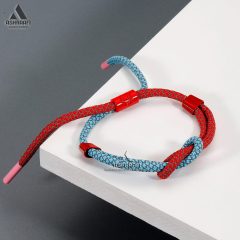 دستبند رنگی پارچه ای