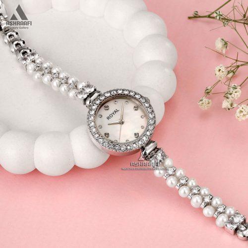 ساعت زنانه دستبندی Royal Crown 3018 PD