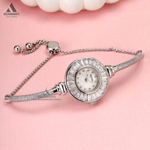 ساعت عقربه ای دستبندی Royal Crown 3021