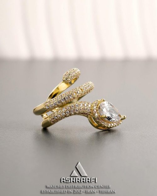 انگشتر مار طلایی Women Ring GD07
