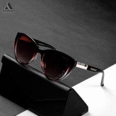 عینک دودی قهوه‌ای Burberry 6851