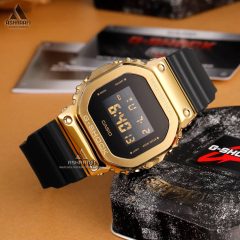 جیشاک طلایی مشکی Casio G-Shock GM-5600G-9D
