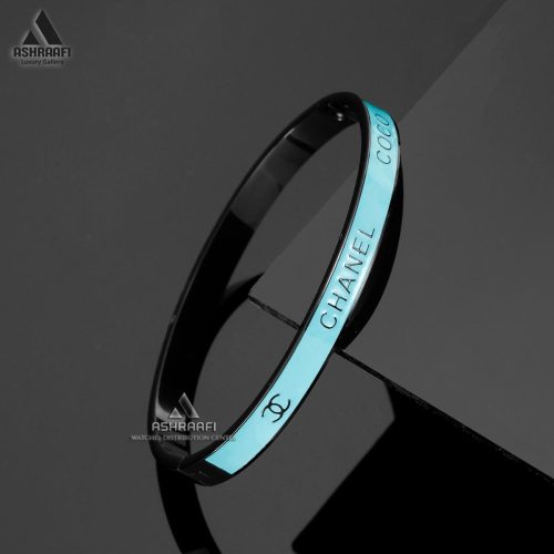 دستبند آبی مشکی شنل