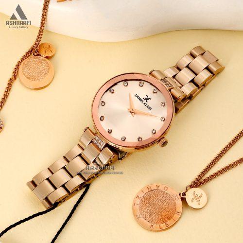 خرید ساعت با دستبند و گردنبند ست Daniel Klein DK.1.13371-5