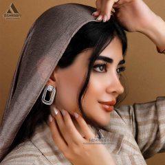 گوشواره بزرگ نگین دار