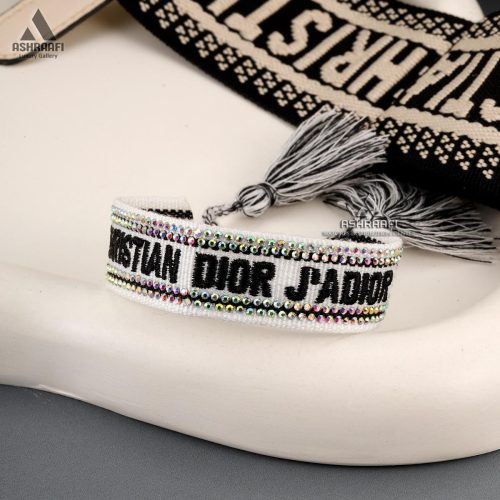 دستبند کریستین دیور سفید