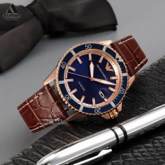 ساعت امپریو آرمانی بند چرمی Emporio Armani AR11556