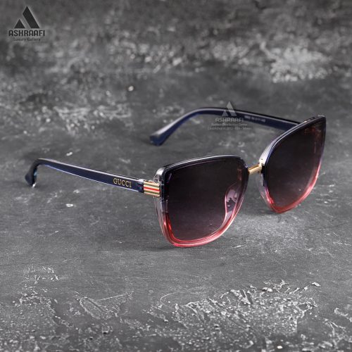 عینک آفتابی طوسی صورتی