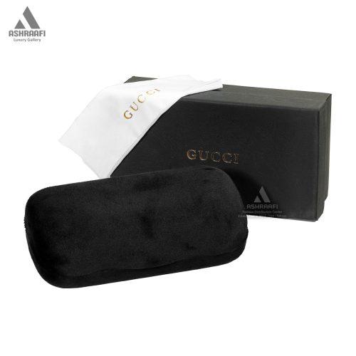 کیف مشکی عینک گوچی Gucci Glasses Case BK01