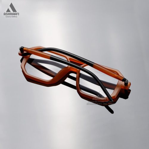 عینک دودی قهوه ای