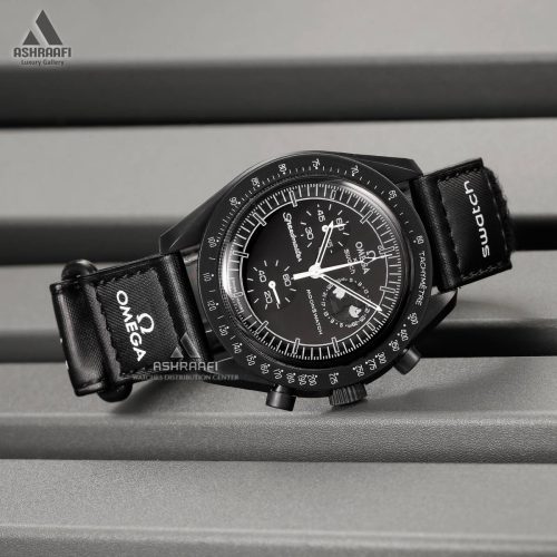ساعت امگا سواچ مشکی Omega x Swatch Speedmaster MOO-MK2