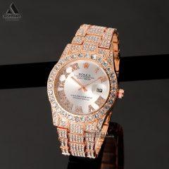 Rolex-Daydate-F-Diamond-RgS-82-02 ساعت رولکس فول نگین