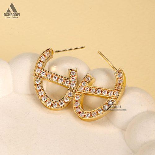 گوشواره نگین دار