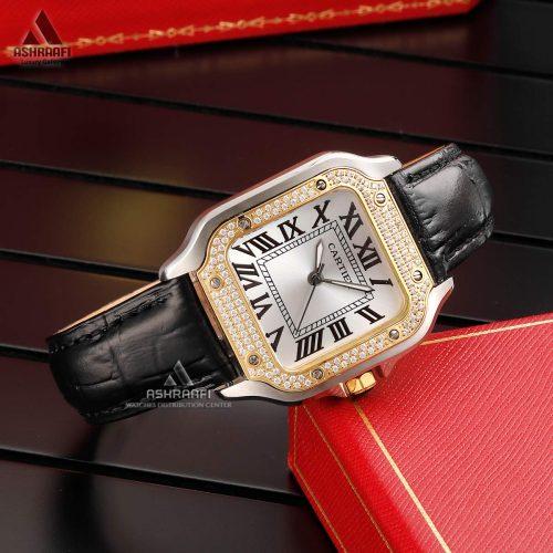 ساعت زنانه کارتیه Cartier Santos-Dumont SGK77