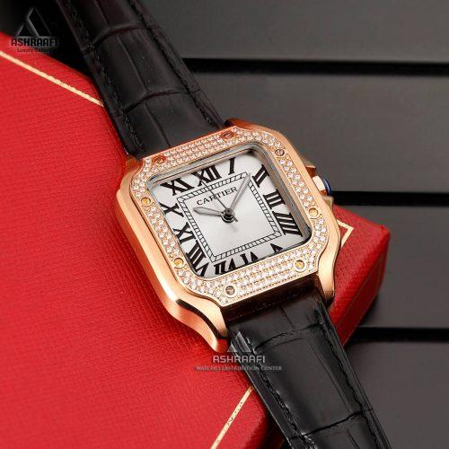 کارتیه زنانه نگین دار
