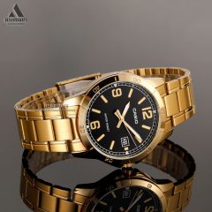 کاسیو طلایی مدل Casio MTP-V004G-1B