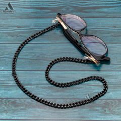 بند عینک طرح کارتیه مشکی Chain Glasses Strap K1
