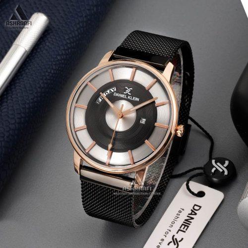ساعت دنیل کلین بند حصیری Daniel Klein DK.1.12704.3