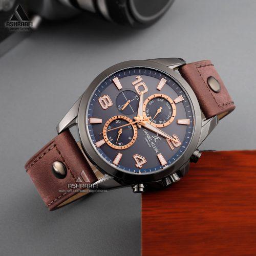 ساعت دنیل کلین بند چرمی مدل DK.1.13640-4