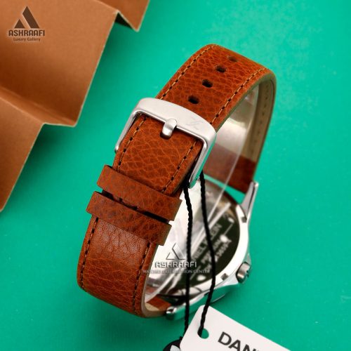 قفل و بند ساعت بند چرمی دنیل کلین مدل DK.1.13659-4