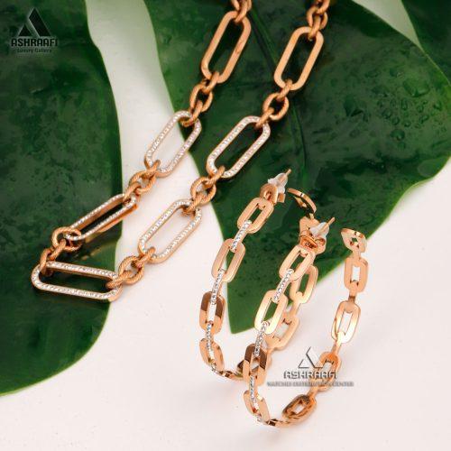 گردنبند و گوشواره دنیل کلین Daniel Klein DK.1.13680-5