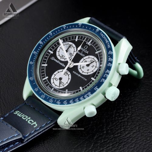 ساعت امگا سواچ سبز Omega x Swatch Speedmaster EAR-M2