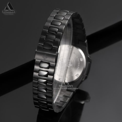 بند و قفل ساعت پتک فیلیپ Patek Philippe Nautilus Black-KdB2