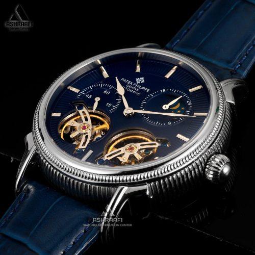 ساعت پتک بند چرمی