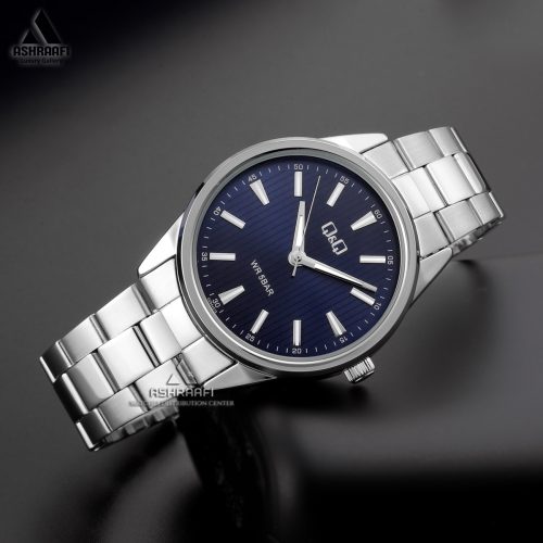 ساعت کیو اند کیو بند استیل