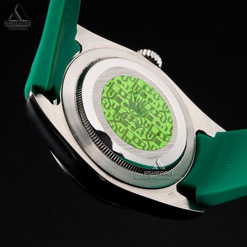 باتری ساعت مردانه رولکس پرپچوال مدل Dark Green 02