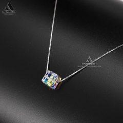 گردنبند نقره ی سواروسکی