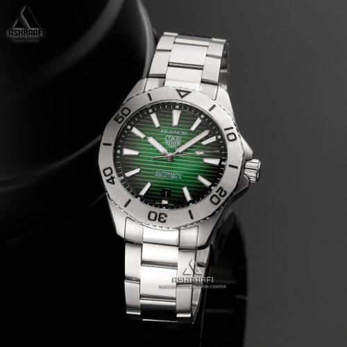 ساعت تگ هویر صفحه سبز