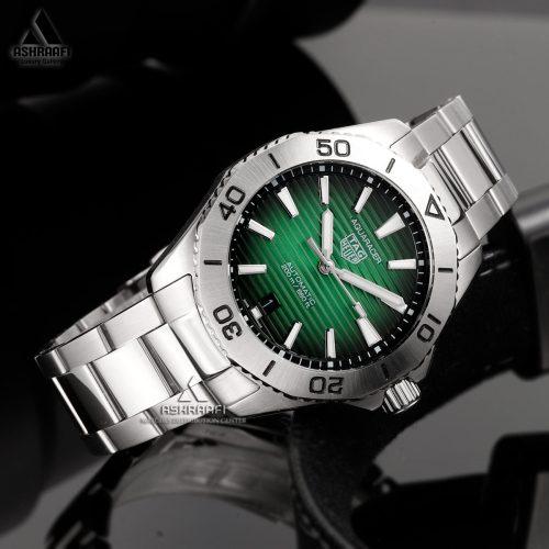 ساعت مردانه تگ هویر صفحه سبز