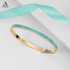 دستبند استیل آبی