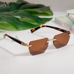Balmain-ZS98201-07 عینک بدون فریم پلنگی