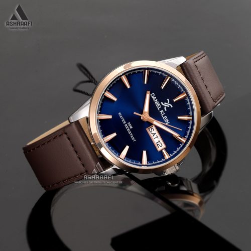 ساعت صفحه سورمه ای Daniel Klein DK.1.13542-3