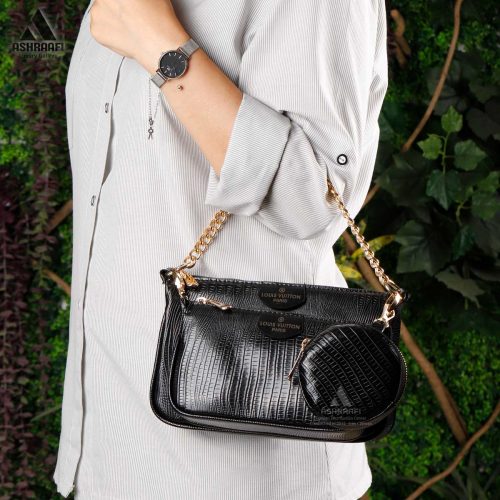 کیف مشکی ی طرفه