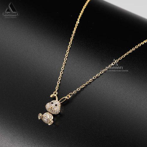 خرید گردنبند دخترانه مدل خرگوش