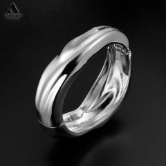 دستبند زنانه آینه‌ای Silver Bracelet 05