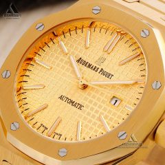 ساعت ای پی موتور کوارتز Audemars Piguet Royal Oak Gold
