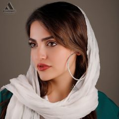 گوشواره حلقه ای بزرگ