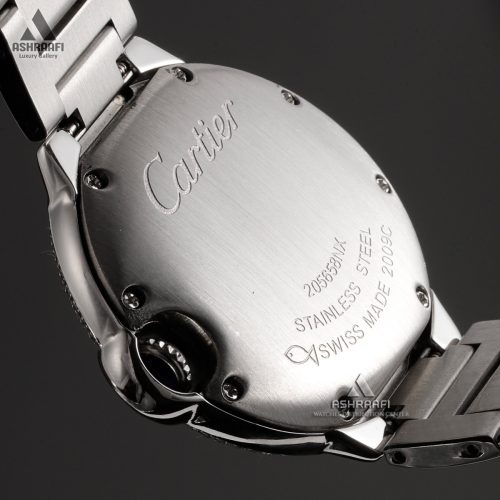 درب پشت قفل و بند ساعت زنانه کارتیه Cartier Ballon Bleu SD58