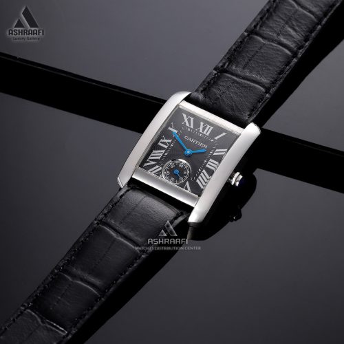ساعت مشکی کارتیه تانک سولو