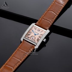 Cartier-Tank-SKD2-04 کارتیه تانک قهوه ای