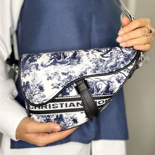 کیف دیور تفنگی Dior Saddle Bags A01