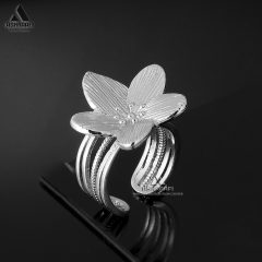 انگشتر زنانه استیل Flower Ring GS1