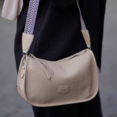 کیف نسکافه ای چرمی