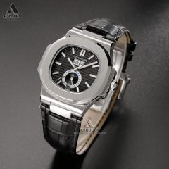ساعت پتک فیلیپ بند چرمی Patek Philippe Nautilus L-KS6